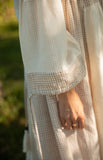Angana Dress in Cotton | Tumeric