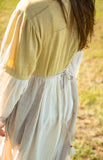 Angana Dress in Cotton | Tumeric