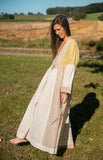 Angana Dress in Cotton | Tumeric