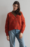 Himani Cardigan | Rosso