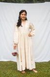 Angana Dress in Cotton | Natural