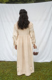 Angana Dress in Cotton | Natural