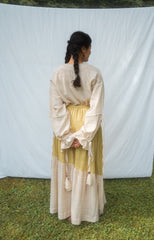 Anushree Skirt in Cotton | Tumeric