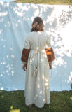 Angana Dress in Cotton | Kantha