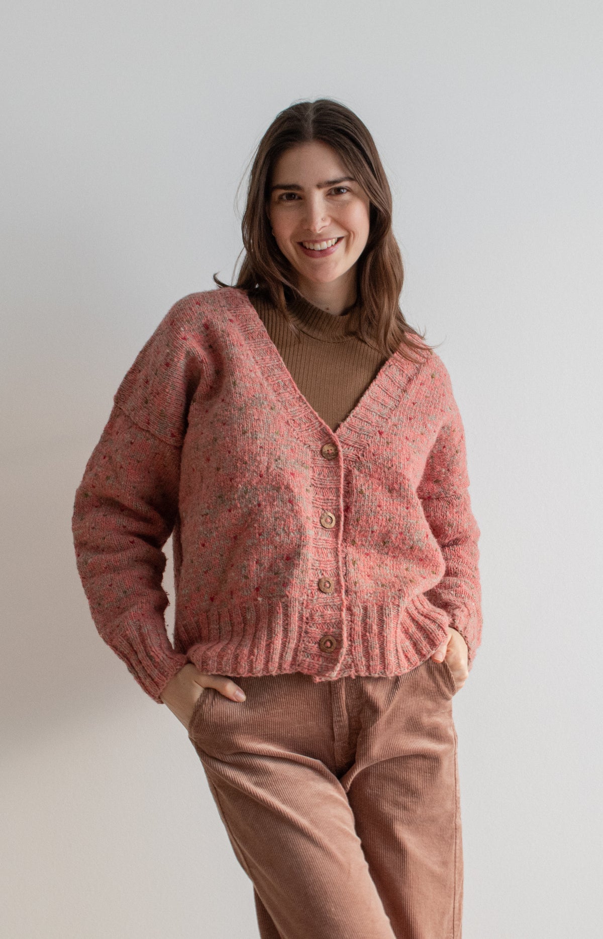 Himani Cardigan | Pink