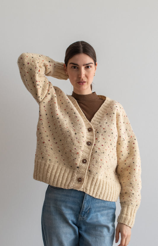 Himani Cardigan | Ivory