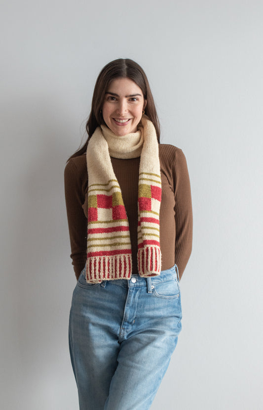 Lazy Scarf | Ivory