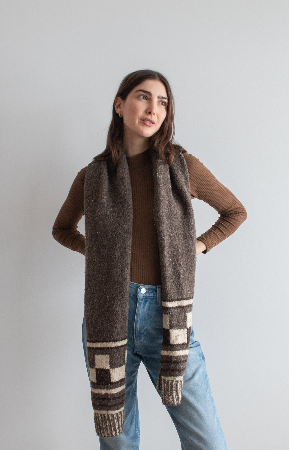 Lazy Scarf | Natural