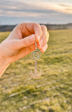 Moon Earrings | Amethyst | Silver